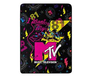 Northwest MTV Micro Raschel - Coperta da tiro 116,8 x 152,4 cm, I Want My