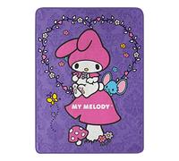 Northwest My Melody Micro Raschel - Coperta da tiro con petali di lavanda 116,8 x 152,4 cm