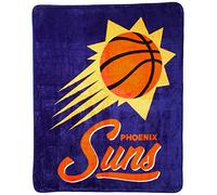 Northwest NBA Phoenix Suns Raschel - Coperta da tiro, 127 x 152 cm, Signature