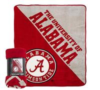 Northwest NCAA Alabama Crimson Tide NCAA Halftone 116,8 cm da 152,4 cm Micro Raschel Coperta, 116,8 x 152,4 cm