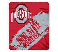 Northwest NCAA Alabama Crimson Tide Painted Stampato Coperta in Pile, Unisex, 1COL/03102/0007/AMZ, Scarlet, 50" x 60"