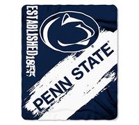 Northwest NCAA Alabama Crimson Tide Painted Stampato Coperta in Pile, Unisex, 1COL/03102/0024/AMZ, Blue, 50" x 60"