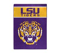 Northwest NCAA LSU Tigers - Coperta per adulti, unisex, 152,4 x 203,2 cm, base