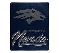 Northwest NCAA Nevada Wolf Pack Unisex-Adult Raschel Throw Blanket, 50" x 60", Signature