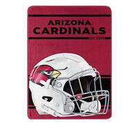 NORTHWEST NFL Arizona Cardinals 1NFL059050080RET - Coperta arrotolata con micro Raschel Run, 117 x 152 cm, taglia unica