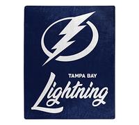 Northwest NHL Tampa Bay Lightning - Coperta raschel, unisex, per adulti, 127 x 152,4 cm, firma