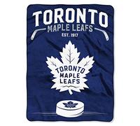 Northwest NHL Toronto Maple Leafs - Coperta unisex per adulti, 152,4 x 203,2 cm, ispirata