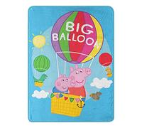 Northwest Peppa Pig Micro Raschel - Coperta da tiro, 116,8 x 152,4 cm