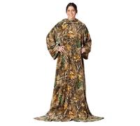 Northwest Realtree Edge - Coperta per adulti in seta con maniche, 122 x 180 cm