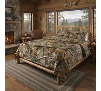Northwest Set letto in una borsa, poliestere, bordo Realtree, Twin