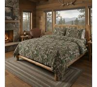 Northwest Set letto in una borsa, poliestere, Realtree Xtra Green Camo, Full