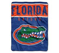 Northwest Shower Curtain Rings, NCAA Florida Gators Basic 152,4 cm x 203,2 cm Peluche Raschel Coperta Unisex-Adulto, di Base, 60" x 80"