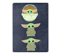 Northwest Star Wars: The Mandalorian Expressions - Coperta effetto seta, 116,8 x 152,4 cm