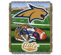 Northwest Tapestry Throw NCAA Team Montana State Blanket