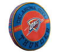 NORTHWEST The Company Cuscino con licenza ufficiale NBA Oklahoma City Thunder 38,1 cm Travel To Go Cloud, multicolore, taglia unica