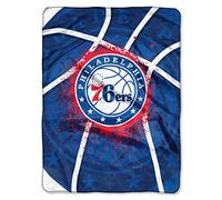 Northwest The Company NBA Philadelphia 76ers - Coperta Raschel Shadow Play, 152,4 x 203,2 cm