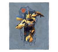 Northwest Transformers - Coperta effetto seta, 127 x 152,4 cm, motivo: calabrone