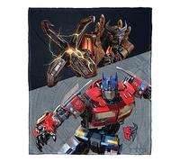Northwest Transformers Silk Touch, coperta da 127 x 152,4 cm, Flagello contro Optimus Prime