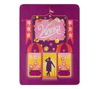 NORTHWEST Willy Wonka Micro Raschel Coperta 116,8 x 152,4 cm, Wonka Away