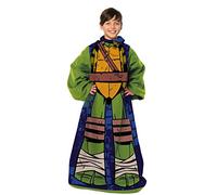 Northwest Coperta Comoda per Ragazzi con Maniche Nickelodeon Teenage Mutant Ninja Turtles, Essere Leo, Poliestere, Multicolore