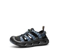 NORTIV 8 Sandali da acqua per uomini e donne con cuscino antiscivolo punta chiusa supporto arco traspirante escursionismo facile da camminare sandali, Blu/nero., 12.5 Women/11 Men
