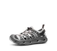 NORTIV 8 Sandali da acqua per uomini e donne con cuscino antiscivolo punta chiusa supporto arco traspirante escursionismo facile da camminare sandali, Grigio, 9 Women/7.5 Men