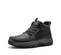 NORTIV 8 Scarpe da Trekking da Uomo Stivali da Alpinismo Leggere Comode Resistenti Scarponi da Arrampicata,Size 47,Nero,SNHB2411M