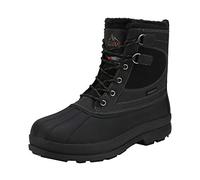 NORTIV8 Uomo Stivali Neve Impermeabile Stivali Inverno Classici Scarponcino Foderata Caldo Antiscivolo Comode Stivaletti Trekking Boots AVENUE