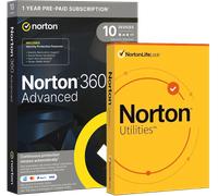 Norton 360 Advanced | 10 Dispositivi | 1 Anno | Con 200 GB di backup nel cloud