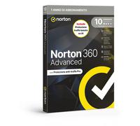 Norton 360 Advanced 2026 - Antivirus Antitruffa per 10 dispositivi 12 mesi 200GB - IT Box