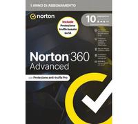 NORTON 360 ADVANCED 2026 - ANTITRUFFA- 10 DISPOSITIVI 12 MESI 200GB - IT BOX