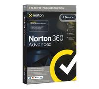 Norton 360 Advanced - Protezione Premium dellIdentità e VPN | 1 Anno, 1 Dispositivo