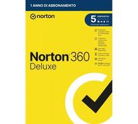 Norton 360 Antivirus Originale + VPN Sicura 1 Anno | No Rinnovo Automatico