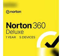 Norton 360 Deluxe 1 Year 5 Device Key - EU