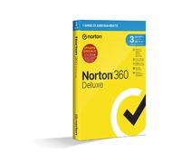 Norton 360 Deluxe 2023 - Protezione Completa per 3 Dispositivi 1 anno 256 GB Clo