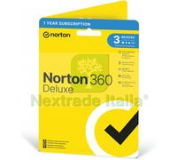 Norton 360 deluxe 2024 PC/MAC/ANDROID/IOS1 ANNO 3 DISPOSITIVI