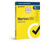 Norton 360 Deluxe 2026 | Antivirus per 5 Dispositivi Licenza di 1 Anno