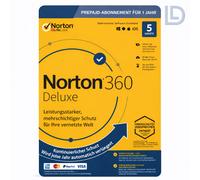 Norton 360 Deluxe - 5 Dispositivi - 1 Anno - 50 GB Cloud - Senza rinnovo