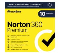 Norton 360 Premium | 10 dispositivi | 1 anno