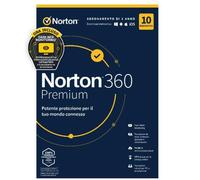 Norton 360 Premium 2024 | Antivirus per 10 dispositivi | Licenza di 1 anno | Secure VPN e Password Manager | PC, Mac, tablet e smartphone