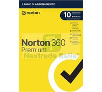 Norton 360 Premium 2024 PC/MAC/ANDROID/IOS1 ANNO 10 PC