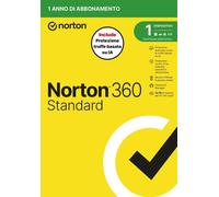 Norton 360 Standard 2026 | Antivirus per 1 Dispositivo Licenza di 1 Anno