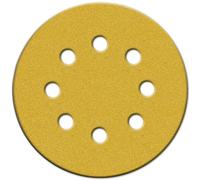 Norton 49220 12,7 cm 8 hole P150 Hook and loop Discs, 25-pack by Norton Co.