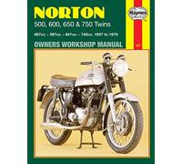 Norton 500, 600, 650 and 750 Twins Owners Workshop Manual, No. 187: '57-'70