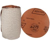 Norton A275OP - Rotolo di carta vetrata adesiva PSA, grana 80, per levigatrice orbitale, per levigatrice orbitale, rotolo da 100 pezzi
