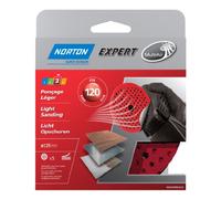 Norton autoadesiva PEX dischi abrasivi set di 5 diametro 125 grana (confezione da 120)