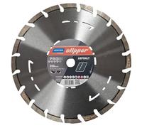 NORTON CLIPPER Disco diamantato Pro asfalto II - Ø 350 mm - foro 25,4 mm - segmento (H/B) 12/3,2 mm | 70184631581