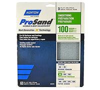 Norton Co. 2620 - Carta vetrata in ossido di alluminio, grana 100, 22,9 x 27,9 cm