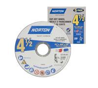 Norton Rotella tagliata, 4 1/2 per smerigliatrice angolare, 5 pezzi