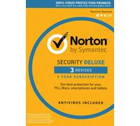 Norton Security Deluxe - 3 Device - 1 Year - Norton Key EUROPE